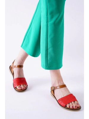 Cardi Kırmızı Cilt Kadın Sandalet