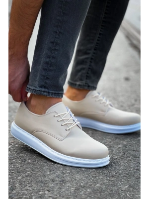 CH003 - CBT Pelle Classica Erkek Ayakkabı BEJ