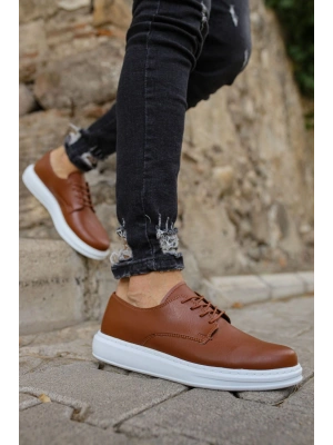 CH003 - CBT Pelle Classica Erkek Ayakkabı TABA