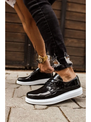 CH003 - RBT Pelle Verniciata Classica Erkek Ayakkabı SIYAH