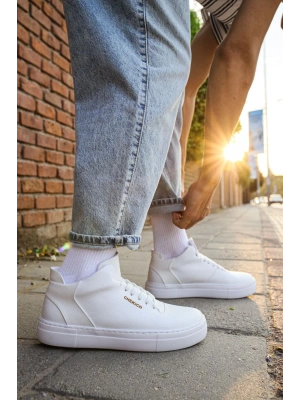 CH102 Stealht Kare Erkek Çanta SIYAH/BEYAZ