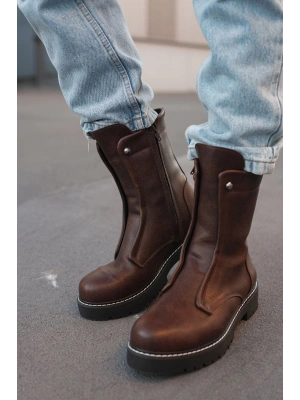 CH027 - CST Quebec Erkek Bot KAHVE