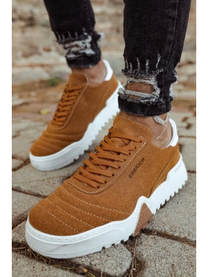 Ch037 Sbt Erkek Ayakkabı Taba/beyaz Erkek Günlük Ayakkabı