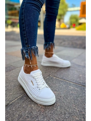 Ch043 Cbt Cowien Kadın Ayakkabi Beyaz Kadın Spor Ayakkabı