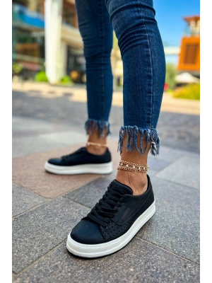 Ch043 Cbt Cowien Kadın Ayakkabi Siyah Kadın Spor Ayakkabı