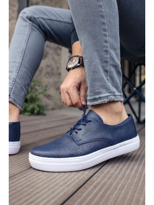 Ch061 Cbt Rex Erkek Ayakkabı Lacivert Erkek Günlük Ayakkabı