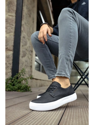 CH061 - CBT Rex Erkek Ayakkabı SIYAH