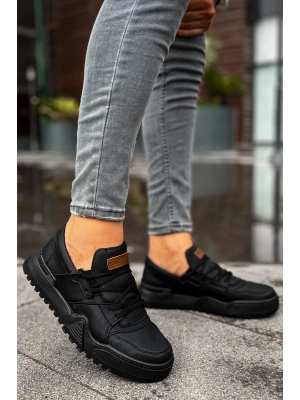 CH067 - GST Warrem Erkek Ayakkabı SIYAH/SIYAH