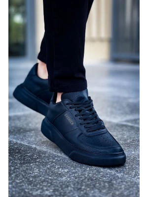 Ch087 Cst Kenton Erkek Ayakkabı Siyah/siyah Erkek Günlük Ayakkabı