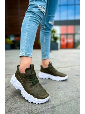 Ch089 Cbt Low Top Lace Up Erkek Ayakkabı Haki Erkek Günlük Ayakkabı