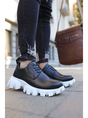 Ch093 Fbt Castle Erkek Ayakkabı Siyah Erkek Günlük Ayakkabı