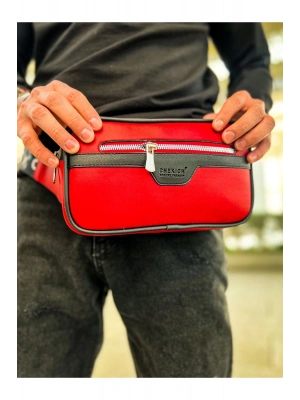 CH101 Poani Tablet Erkek Çanta SIYAH - KIRMIZI