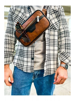 CH101 Poani Tablet Erkek Çanta SIYAH/TABA