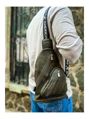 CH103 Astranite Üçgen Erkek Çanta HAKI