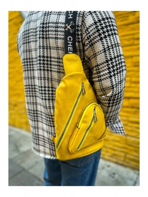 CH103 Astranite Üçgen Erkek Çanta SARI