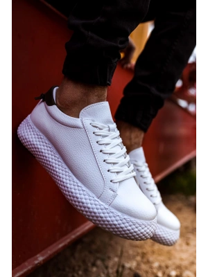 CH107 - CBT Felibord Erkek Ayakkabı BEYAZ / HAKI