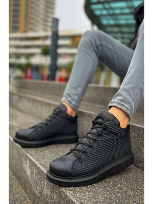 CH111 - GST Milano Erkek Bot SIYAH/SIYAH