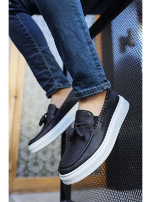Ch127 Cbt Loafer-x Erkek Ayakkabı Siyah Erkek Loafer Ayakkabı