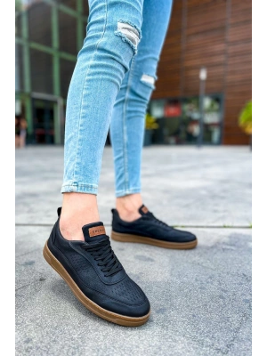 CH157 - CKT Retro Erkek Ayakkabı SIYAH