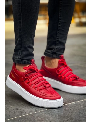 Ch159 Cbt Saturn Erkek Ayakkabı Kirmizi Erkek Günlük Ayakkabı