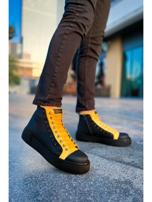Ch167 Gst Blazer Erkek Siyah - Sari Erkek Bot