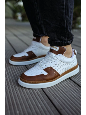 CH201 - CBT Hercules Erkek Ayakkabı TABA/BEYAZ