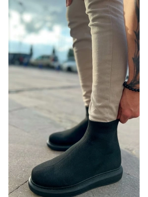 Ch207 Trt Maglieria-t Erkek Ayakkabı Siyah Erkek Bot