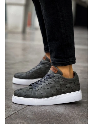 Ch209 Obt Vimini Erkek Ayakkabı Antrasit Erkek Günlük Ayakkabı