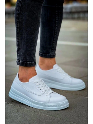 Ch2401 Cbt Erkek Ayakkabı Beyaz Erkek Sneaker Ayakkabı