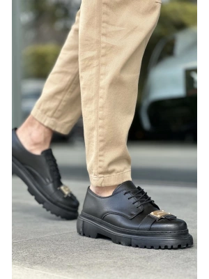 Ch2402 Fst Erkek Ayakkabı Siyah Erkek Sneaker Ayakkabı