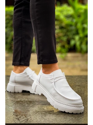 Ch2404 Cbt Castle Erkek Ayakkabı Beyaz Erkek Günlük Ayakkabı
