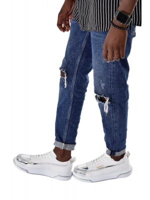 CH241 - CBT Signature Line Up Erkek Ayakkabı BEYAZ/GUMUS