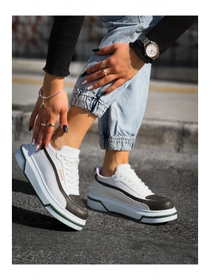 CH241 - CBT Signature Line Up Erkek Ayakkabı HAKI/BEYAZ