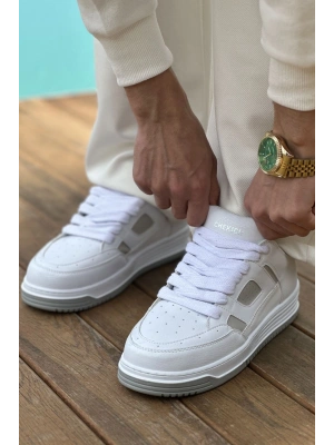 CH2410 - CBT Avax  Erkek Spor Ayakkabı BEYAZ/GRI