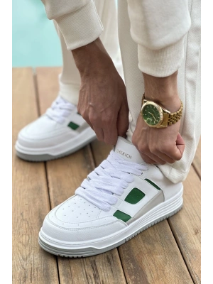 Ch2410 Cbt Avax Erkek Beyaz/yesil Erkek Spor Ayakkabı