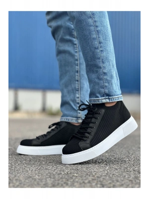 Ch2423 Tbt Erkek Ayakkabı Siyah Erkek Günlük Ayakkabı