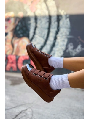 Ch251 Crt Mirror Kadın Ayakkabı Taba Kadın Spor Ayakkabı