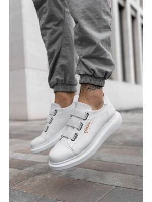 CH253 - CBT Mirror Non Erkek Ayakkabı BEYAZ