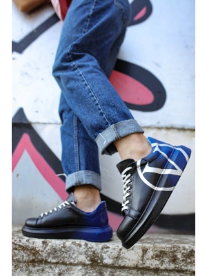 Ch254 Cbt Pittura Erkek Ayakkabı 407 V Siyah / Mavi Erkek Spor Ayakkabı