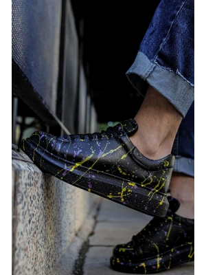 Ch254 Cst Pittura Erkek Ayakkabı 472 Sari / Mor Erkek Spor Ayakkabı