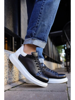 CH256 - CBT Estrella Erkek Ayakkabı SIYAH/BEYAZ