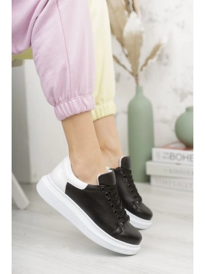 Ch256 Cbt Estrella Kadın Ayakkabı Siyah/beyaz Kadın Spor Ayakkabı