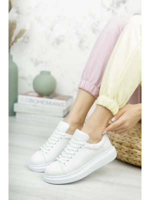 Ch257 Cbt Estrella Kadın Ayakkabı Beyaz Kadın Spor Ayakkabı