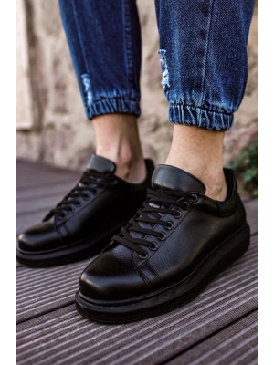 Ch257 Cst Estrella Erkek Ayakkabı Siyah Erkek Günlük Ayakkabı