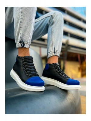 Ch258 Gbt Roma Colourful Erkek Siyah/sax Mavi Erkek Bot