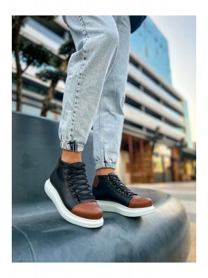 Ch258 Gbt Roma Colourful Erkek Siyah/taba Erkek Bot