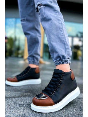 Ch267 Gbt Roma Mirror Erkek Siyah/taba Erkek Bot