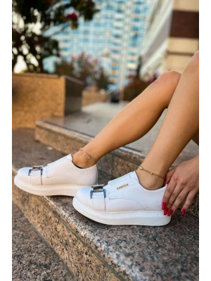 Ch297 Cbt Kadın Ayakkabı Beyaz Kadın Spor Ayakkabı