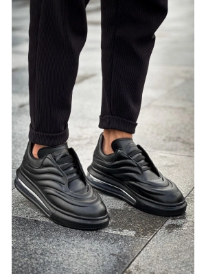 Ch299 Fst Sollıevo Erkek Ayakkabı Siyah Erkek Sneaker Ayakkabı