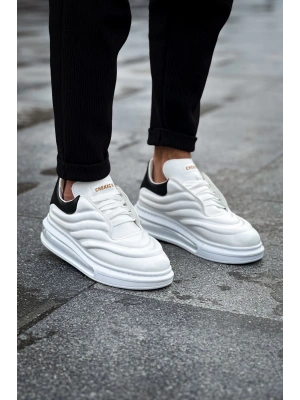 Ch299 Gbt Sollıevo Erkek Ayakkabı Beyaz/siyah Erkek Sneaker Ayakkabı